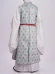 Długa kamizelka z kwadratowym kołnierzem Ming Dynasty Hanfu Unisex-1