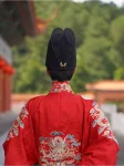 Gorro Wusha Hanfu de la Dinastía Ming-1