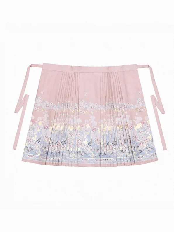 명나라 스타일 난초 속삭임 핑크 마미안 쿤 세트