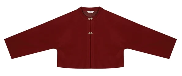 ชุดฮั่นฟู่แต่งงานสีแดงลายดอกไม้พระราชวัง – เสื้อแจ็กเก็ตสั้นและกระโปรงปักลาย – Hanfu Way: ชุดฮั่นฟู่จีนแบบดั้งเดิมและทันสมัยสำหรับทุกโอกาส