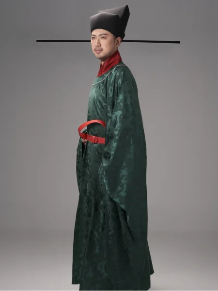 Song Dynastie Hanfu Officiële Toga voor Mannen Bruidegom