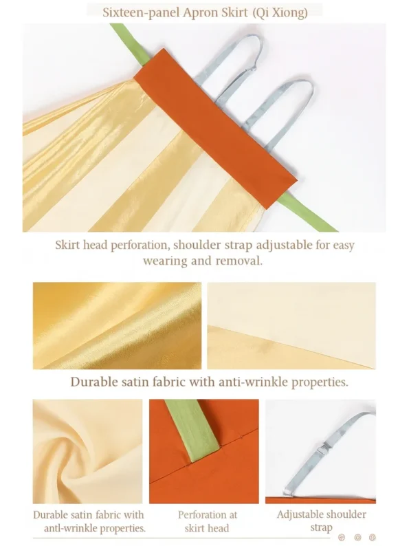 Tang Dynasty Hanfu Qixiong Ruqun Set with Famen Temple Cloak- Hanfu Way: Traditional & Modern Chinese Hanfu Clothing for All Occasions