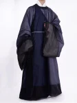 Yuanlingpao blu della dinastia Ming Hanfu - Abito tradizionale da studioso-1