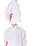 Szata wewnętrzna z kołnierzem krzyżowym Ming Dynasty Hanfu Unisex-1