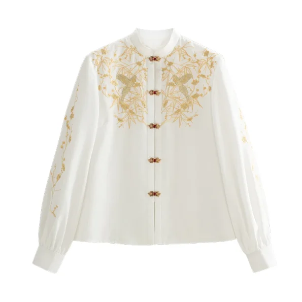 Mingdynastin Hanfu rött guldbrokader Ma Mian Qun bröllopsset - Hanfu Way: Traditionella och moderna kinesiska Hanfu-kläder för alla tillfällen