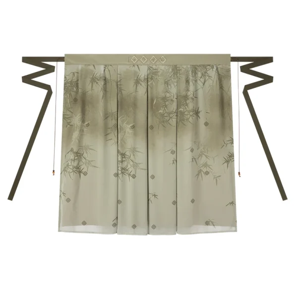 ชุดฮั่นฟูราชวงศ์ซ่ง “ไม้ไผ่เขียวและแพนด้า” – เสื้อแขนสั้น กระโปรงจีบสามชั้น เสื้อกล้าม และกระเป๋าผูกเชือก - Hanfu Way: เสื้อผ้าฮั่นฟูจีนแบบดั้งเดิมและทันสมัยสำหรับทุกโอกาส