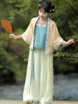 Perjalanan Loquat Camisole Berlapis Hanfu Dinasti Song