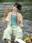 Song Dynasty Hanfu Layered Camisole Loquat Journey (2)