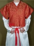 Tangdynastie Hanfu Brokaat Kraag Unisex-1