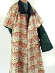 Tang Dynasty Hanfu Reversible Brocade Outer Robe Unisex-1