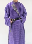 Dinastia Tang Hanfu Reversível Estampado Yuanlingpao Unissex-2