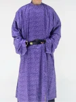 Dinastia Tang Hanfu Reversível Estampado Yuanlingpao Unissex-2