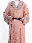 Dinastia Tang Hanfu Padrão de onda Yuanlingpao Unissexo-1