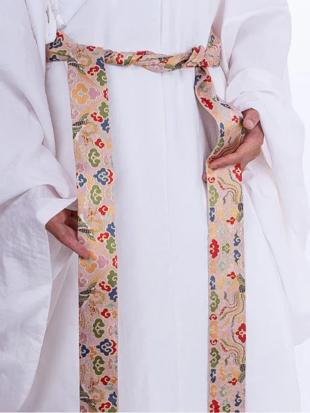 Ruyi Cloud Pattern Hanfu Waist Belt and Ribbon Accessory