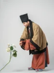 Song Dynasty Hanfu Front-Opening Short Shirt Jacket-2