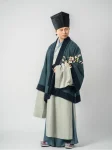 Song Dynasty Hanfu Front-Opening Short Shirt Jacket-2