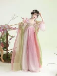 Tang Dynasty Embroidered Qixiong Ruqun Set-5