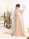 Tang Dynasty Embroidered Qixiong Ruqun Set-5